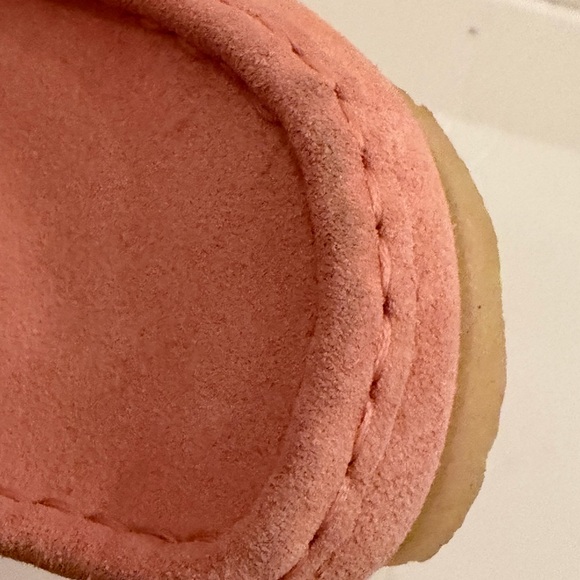 Free People Clark’s Originals Wallabee shoes in blush pink Sz 9 - Picture 13 of 13